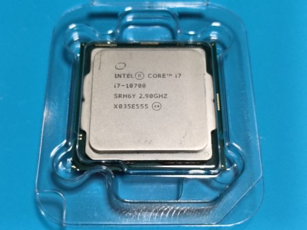 (BIOSで確認済み) CPU Intel Core i7 10700(第10世代) 2.90GHz/Max4.80GH No.14拍卖