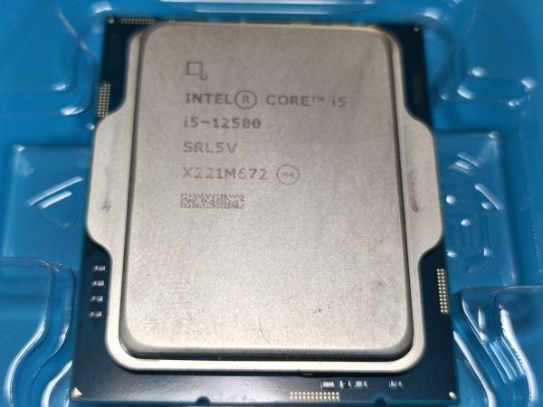 (BIOS確認済み) CPU Intel Core i5 12500(第12世代) 3.00GHz/Max4.60GHz No.4拍卖