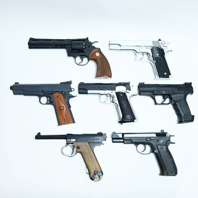 ジャンク ガスガン エアガン モデルガン まとめ マルシン 南部十四年式/KWC CASPIAN/WA コルト コンバットコマンダー他 T10-s021拍卖