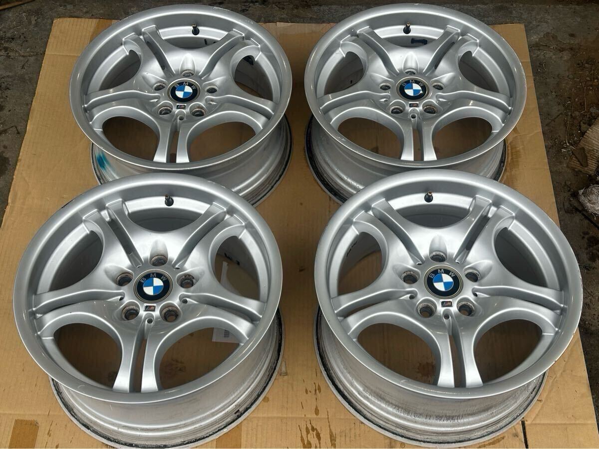 4本セット! BMW E46 Mスポーツ 純正 ホイール 7.5/8.5J‐ 17インチ ET41/50 PCD120 2229135 2229180 スタイリング68 3シリーズ 5H M拍卖