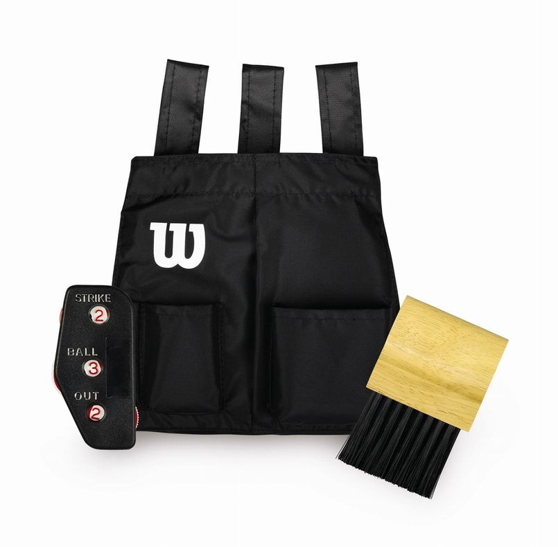 Wilson Umpire Kit ウィルソン アンパイア キット 審判用 野球 インジケーター ブラシ ボールバッグ セット拍卖