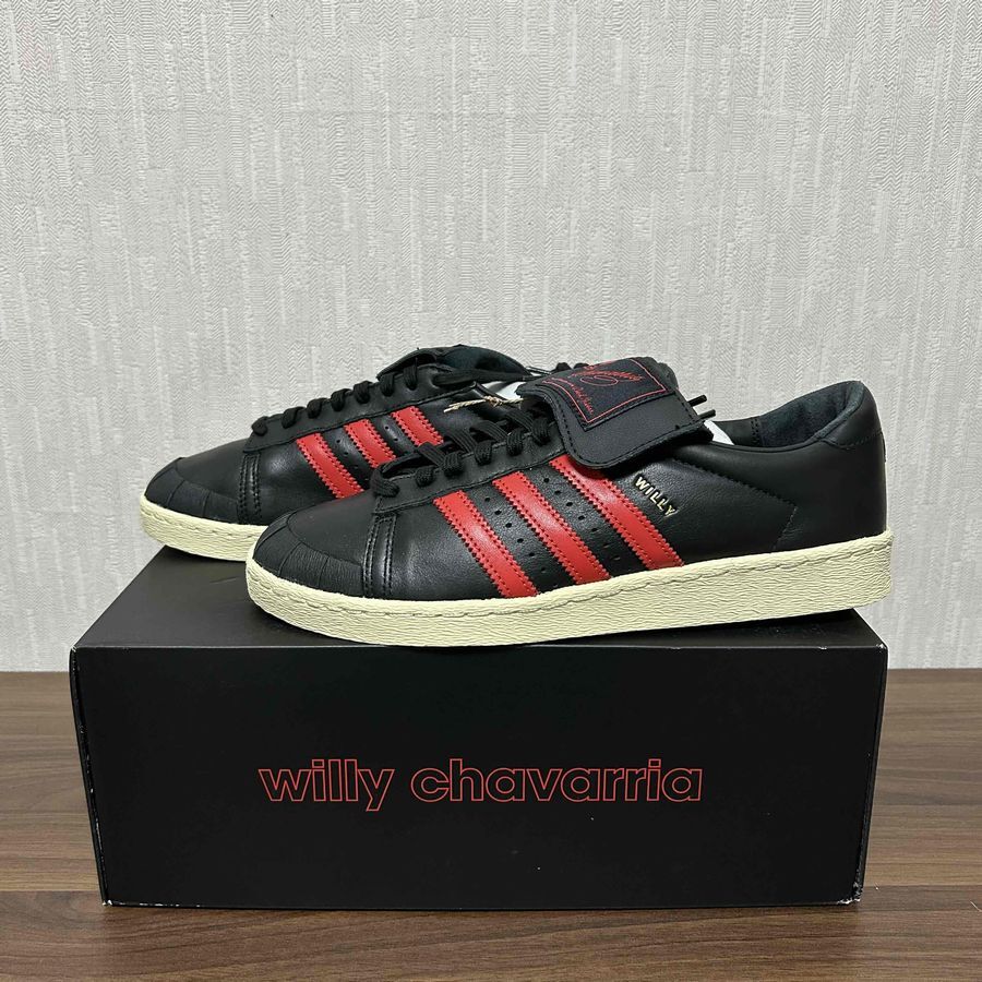 adidas Originals × Willy Chavarria Jabbar Low US10.5 28.5cm Black ウィリー チャバリア アディダスオリジナルス ジャバー ロー 黒拍卖