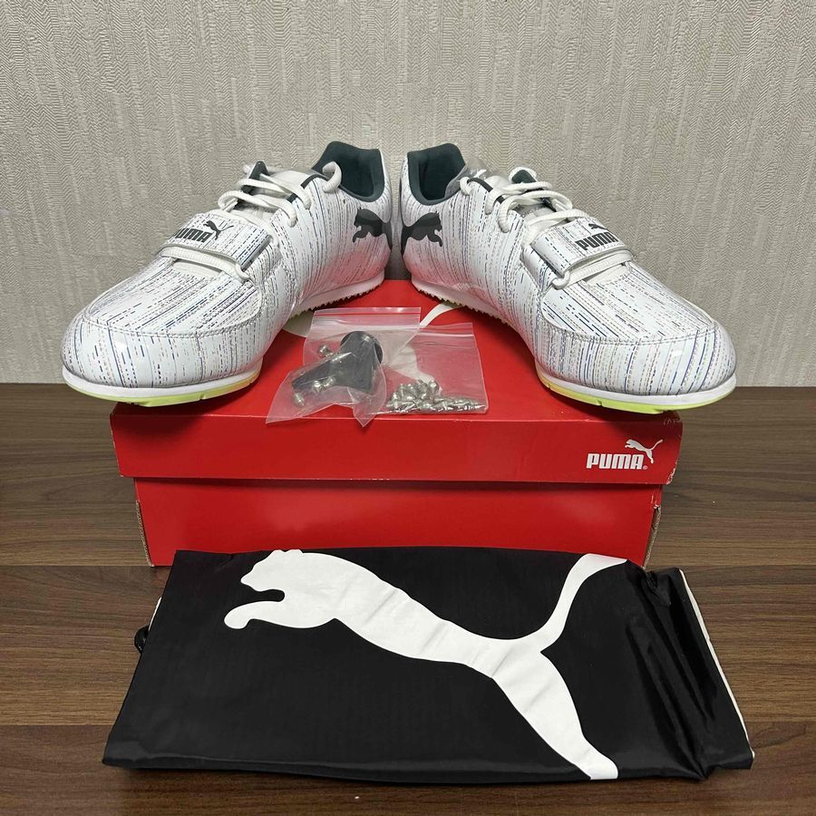 PUMA Evospeed Long Jump 9 US9.5 27.5cm プーマ エヴォスピード ロングジャンプ 走り幅跳び 陸上 跳躍 スパイク エボスピード拍卖