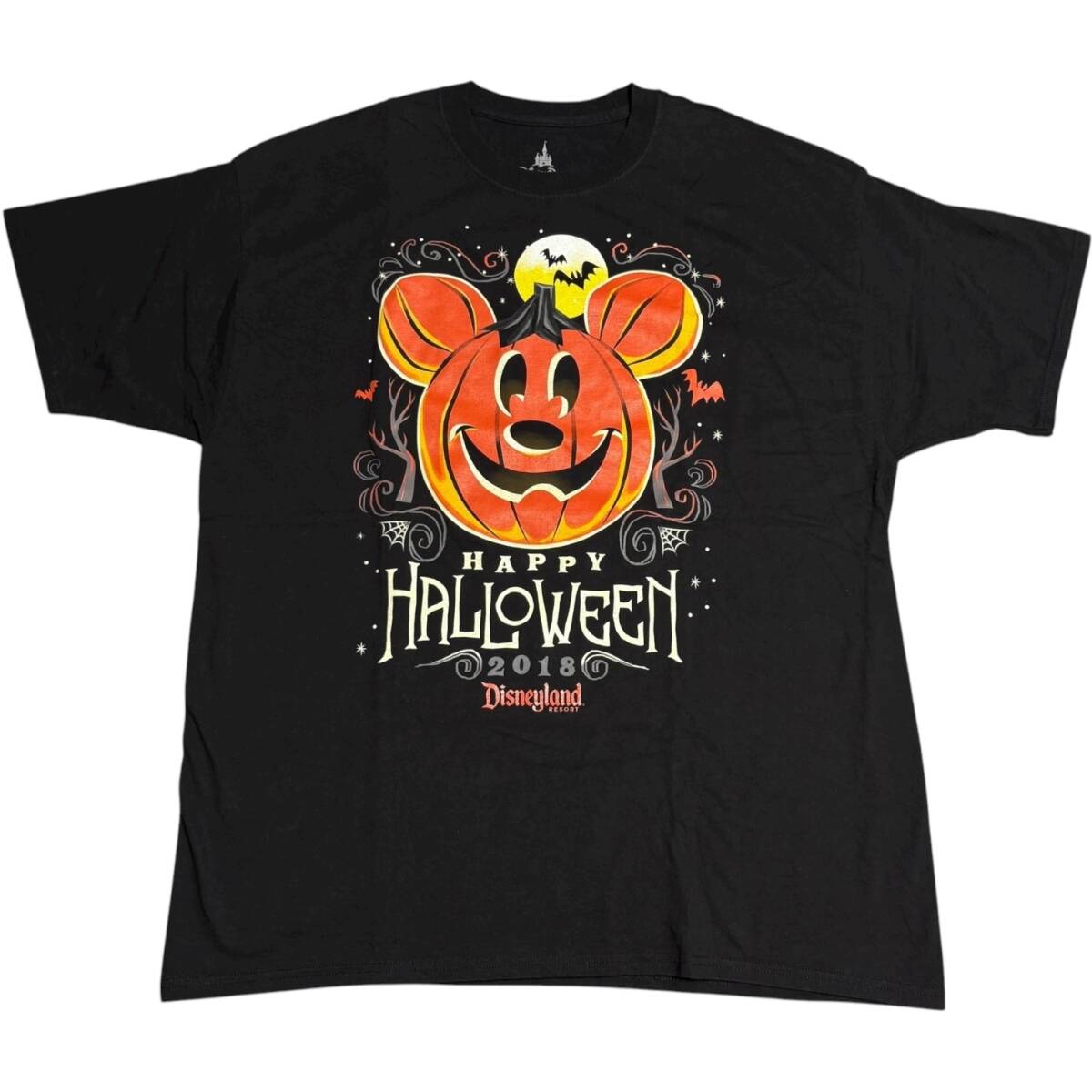 美品 2018年 ディズニーワールド ハロウィン Tシャツ ヘインズボディ size:XXL拍卖