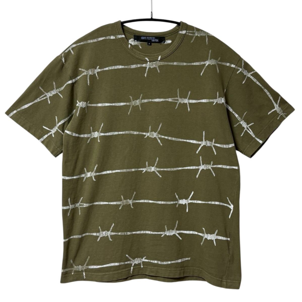 04ss ジュンヤワタナベマン 有刺鉄線 Tシャツ size:S / ニットパンツパーカースウェットブルゾンジャケットコート拍卖