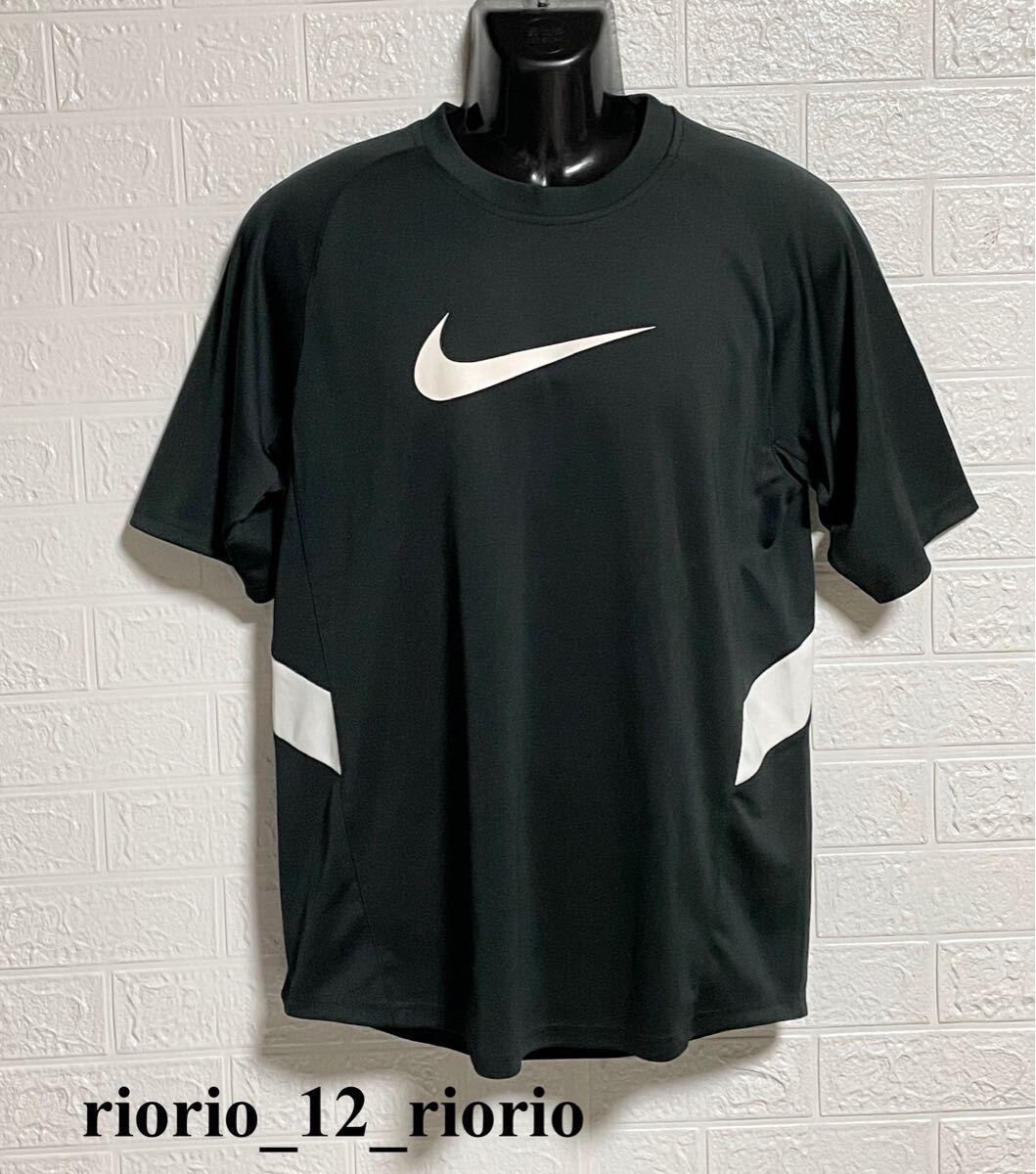 758 NIKE ナイキ サッカー半袖Tシャツ トレーニングウェア DRI-FIT メンズ sizeL拍卖