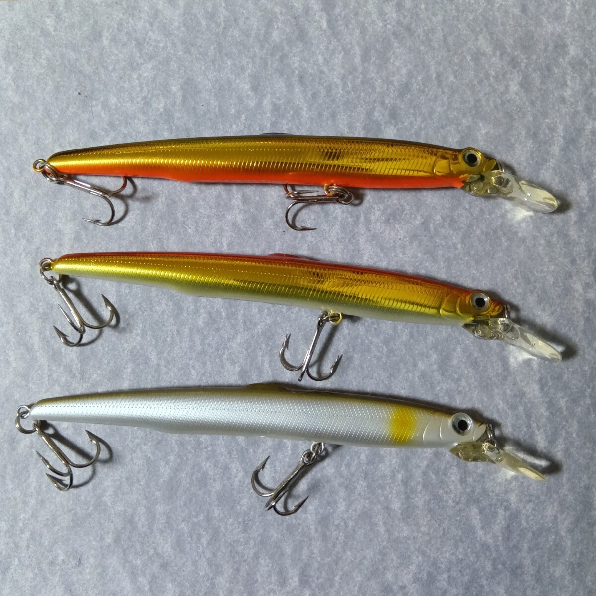 3個セット シュガーミノースリム 120F バスデイ シュガーミノー スリム 120 F拍卖