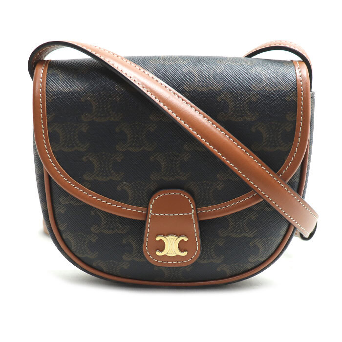 CELINE セリーヌ ミニ ブザス ショルダーバッグ タン 196702BZJ.04LU レディース 中古 美品拍卖