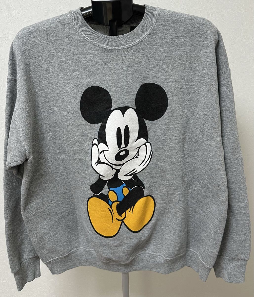 Disney ミッキーマウス スウェット ヴィンテージスウェット ヴィンテージ ディズニー トレーナー ミッキー USA製拍卖