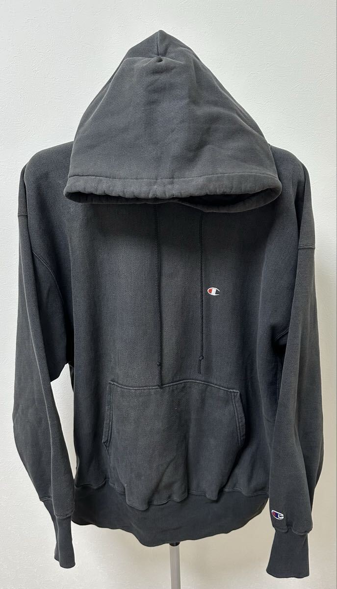 チャンピオン リバースウィーブ パーカー レアタグ ブラック Champion リバースウィーブ パーカー ビンテージ フーディー 拍卖