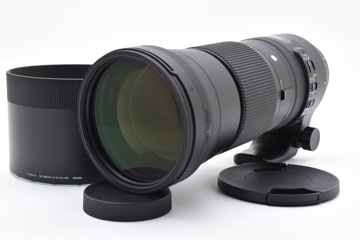 極上品 Sigma 150-600mm f5-6.3 キャノン DG OS HSM Contemporary no3拍卖