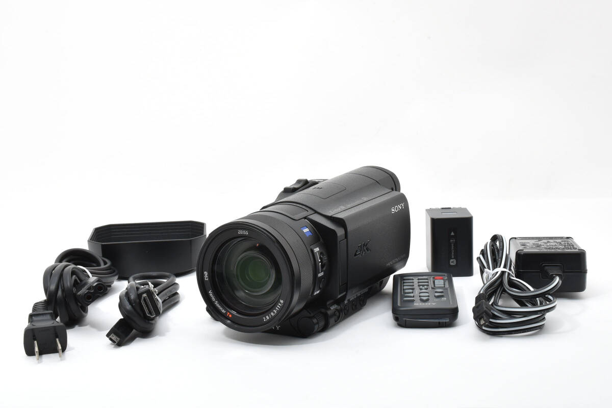 極上品 Sony FDR-AX100 ブラック 付属品多数!拍卖