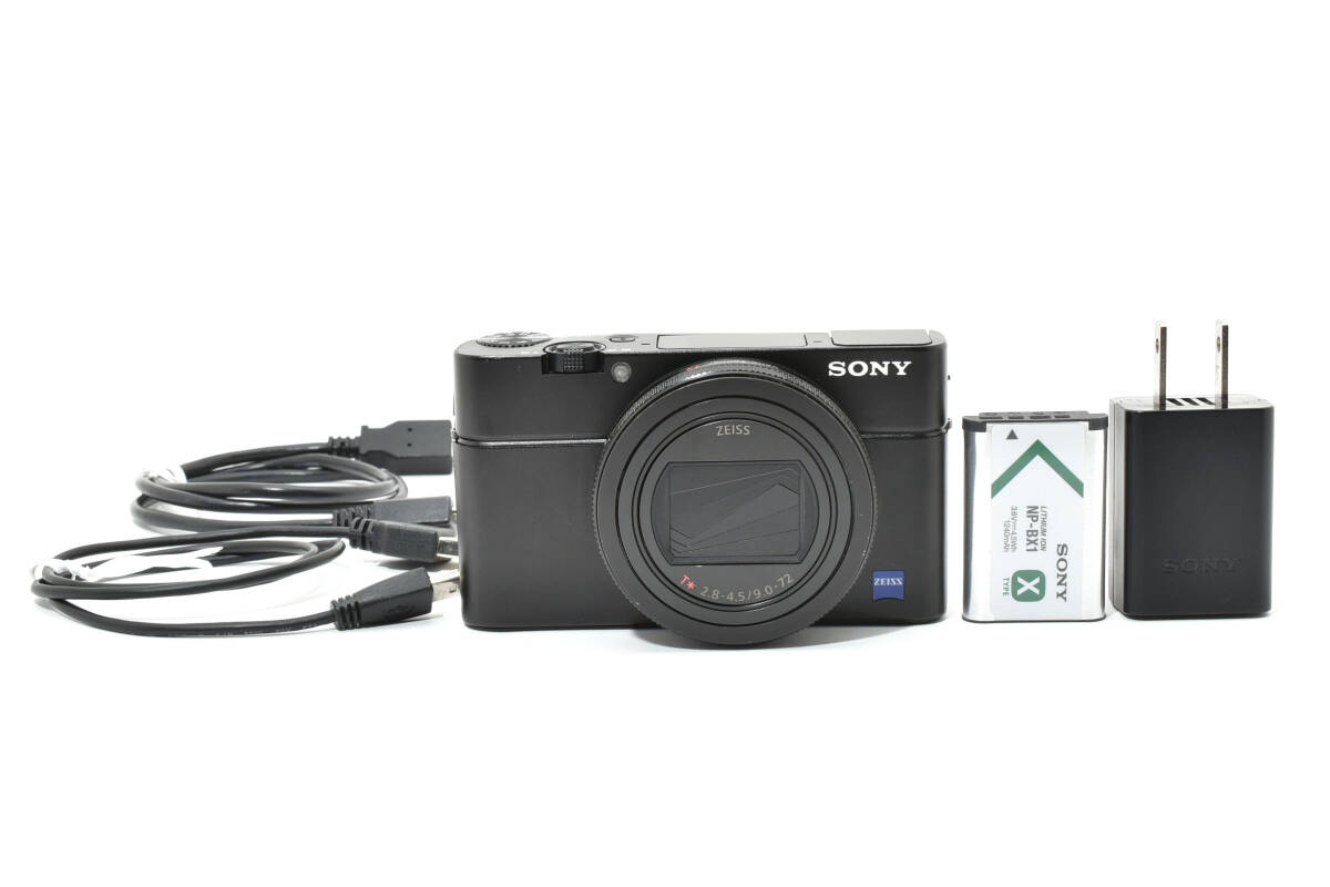 極上品 Sony DSC-RX100M7 バッテリー充電ケーブル付き拍卖