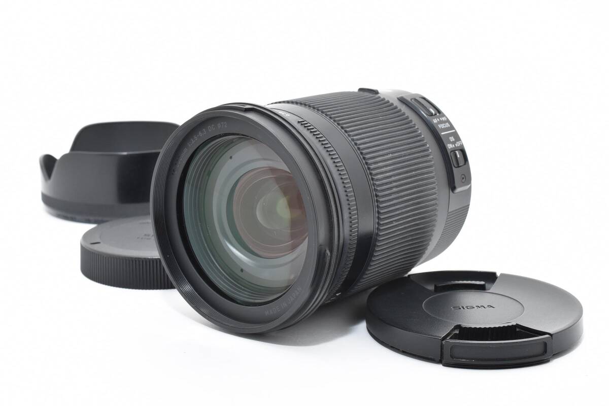 良品 Sigma 18-300mm f3.5-6.3 キャノン DC Macro HSM Contemporary no10拍卖