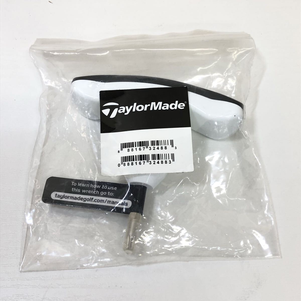 ◎① TaylorMade テーラーメイド ゴルフ トルクレンチ ゴルフ用トルクレンチ 工具 ホワイト ブラック【全国送料一律600円】拍卖
