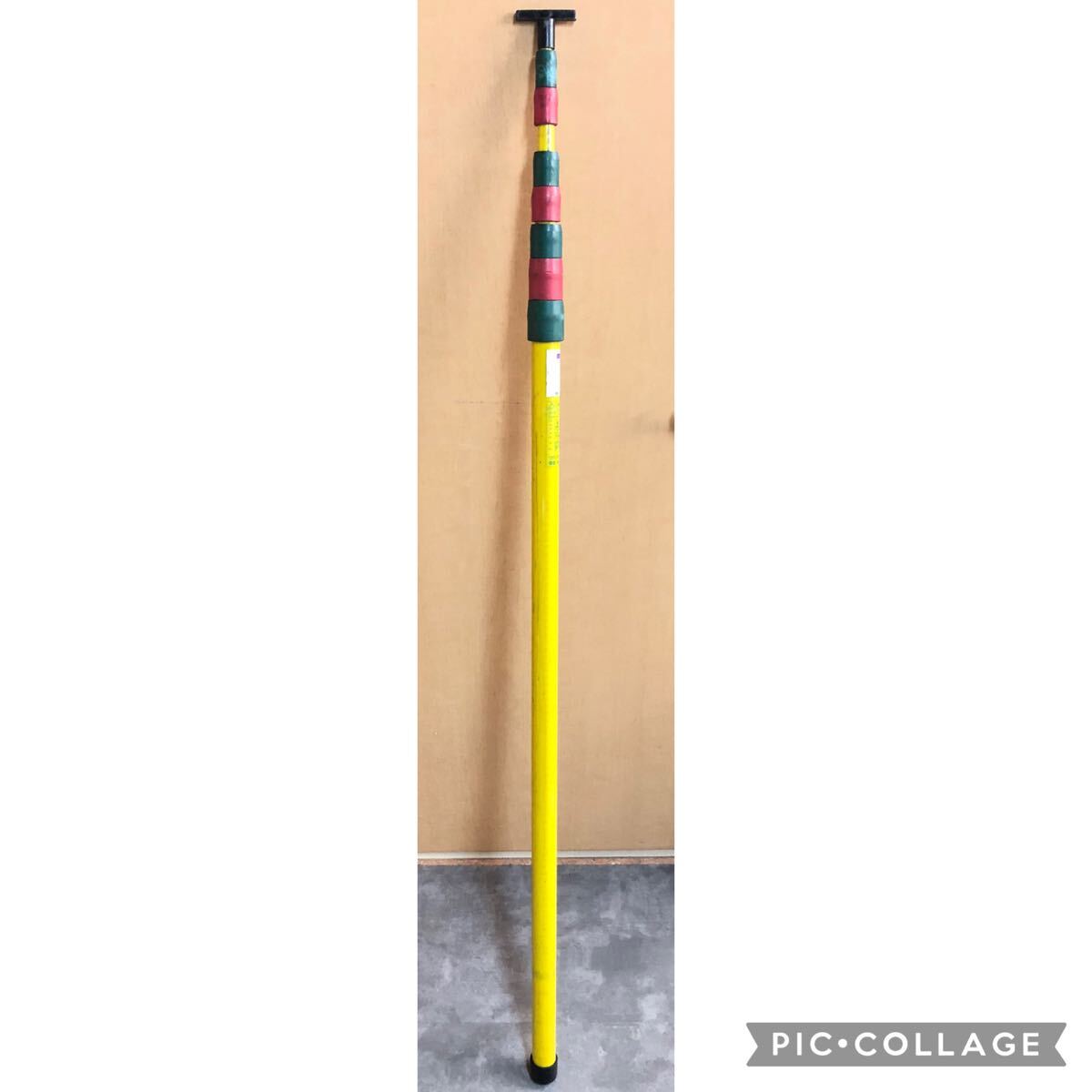 ◎宣真工業 SK 8m 坂目盛検測桿 グラスファイバー製 FRP けんそくかん 伸縮 高さ 内径 コンパクト 測定器拍卖