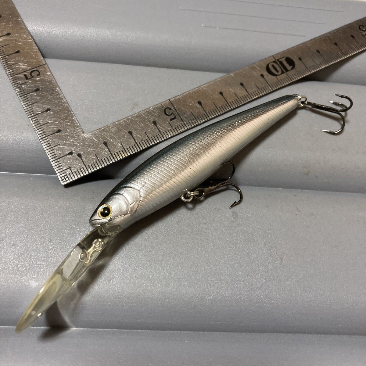 ラッキークラフト ステイシー90SP Ver2 銀黒系 美品 即決 拍卖