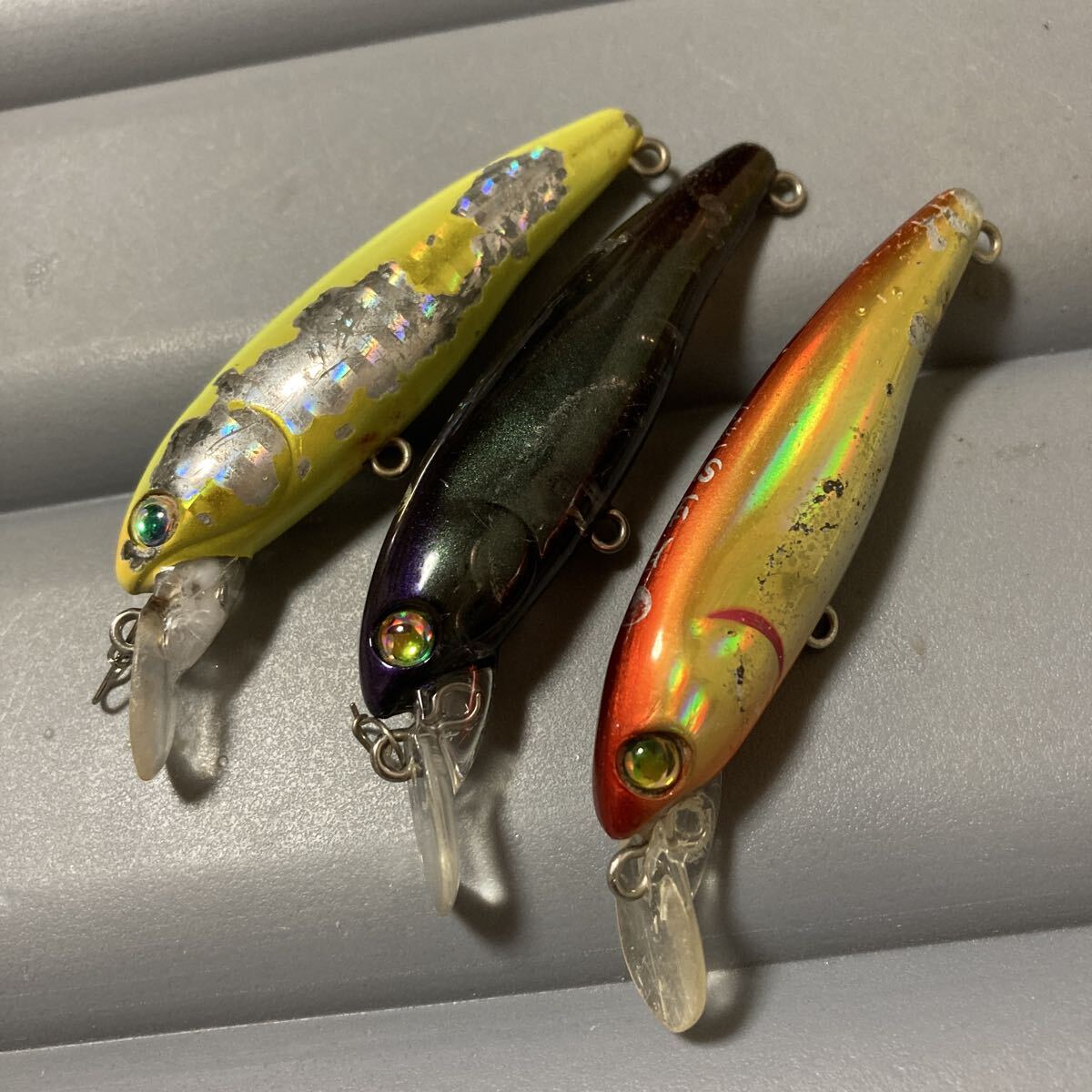 ハルシオンシステム 月虫66SR 浮 使用感あり3個セット 即決拍卖