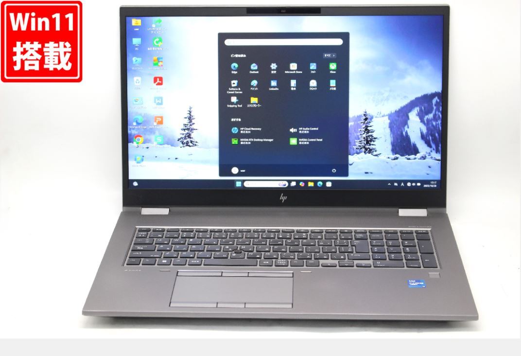 ゲーミングPC 良品 4K対応 17.3型 HP ZBook Fury 17.3 G8 Mobile i7-11850H 64GB NVMe 2TB NVIDIA RTX A3000 カメラ Wi-Fi6 Office 1654v拍卖