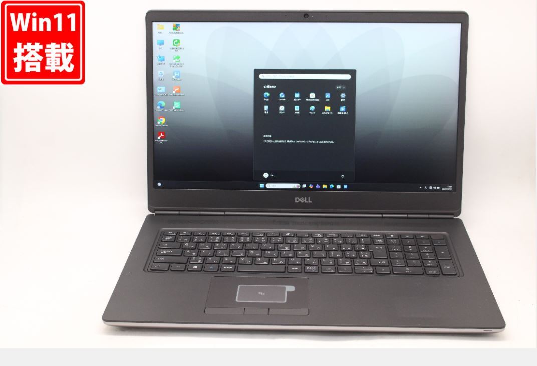 ゲーミングPC 美品 17.3型 DELL Precision 7760 8コア 第11世代 i7-11850H 32GB NVMe 512GB-SSD NVIDIA RTX A5000 Wi-Fi6 Office 1726v拍卖