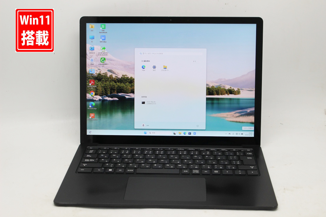 中古美品 2K タッチ 13.5型 Microsoft Surface Laptop4 Win11 i5-1145g7 16GB NVMe 512GB カメラ Wi-Fi6 Office付き 中古パソコン 管:1146k拍卖