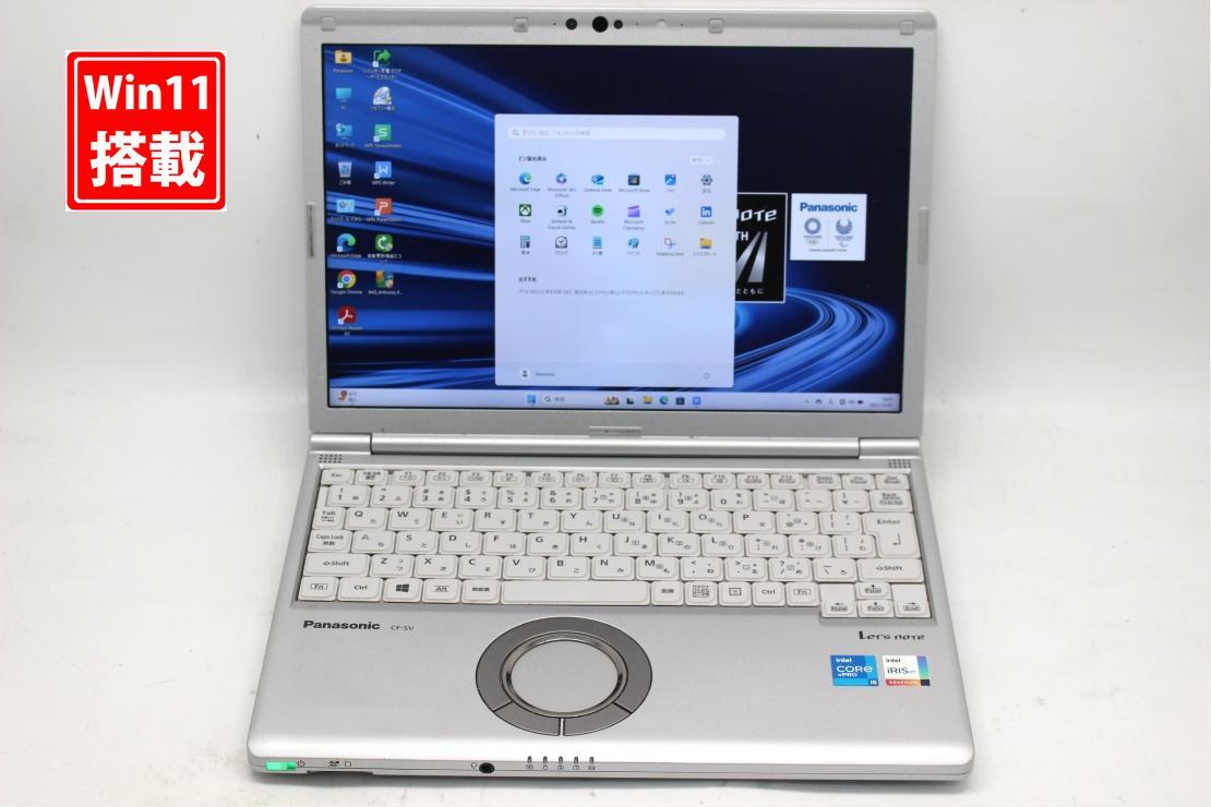 中古 フルHD対応WUXGA 12.1型 Panasonic Let's Note CF-SV1RDLVS Windows11 第11世代 i5-1145G7 16GB NVMe 256GB-SSD カメラ 管:1747s拍卖