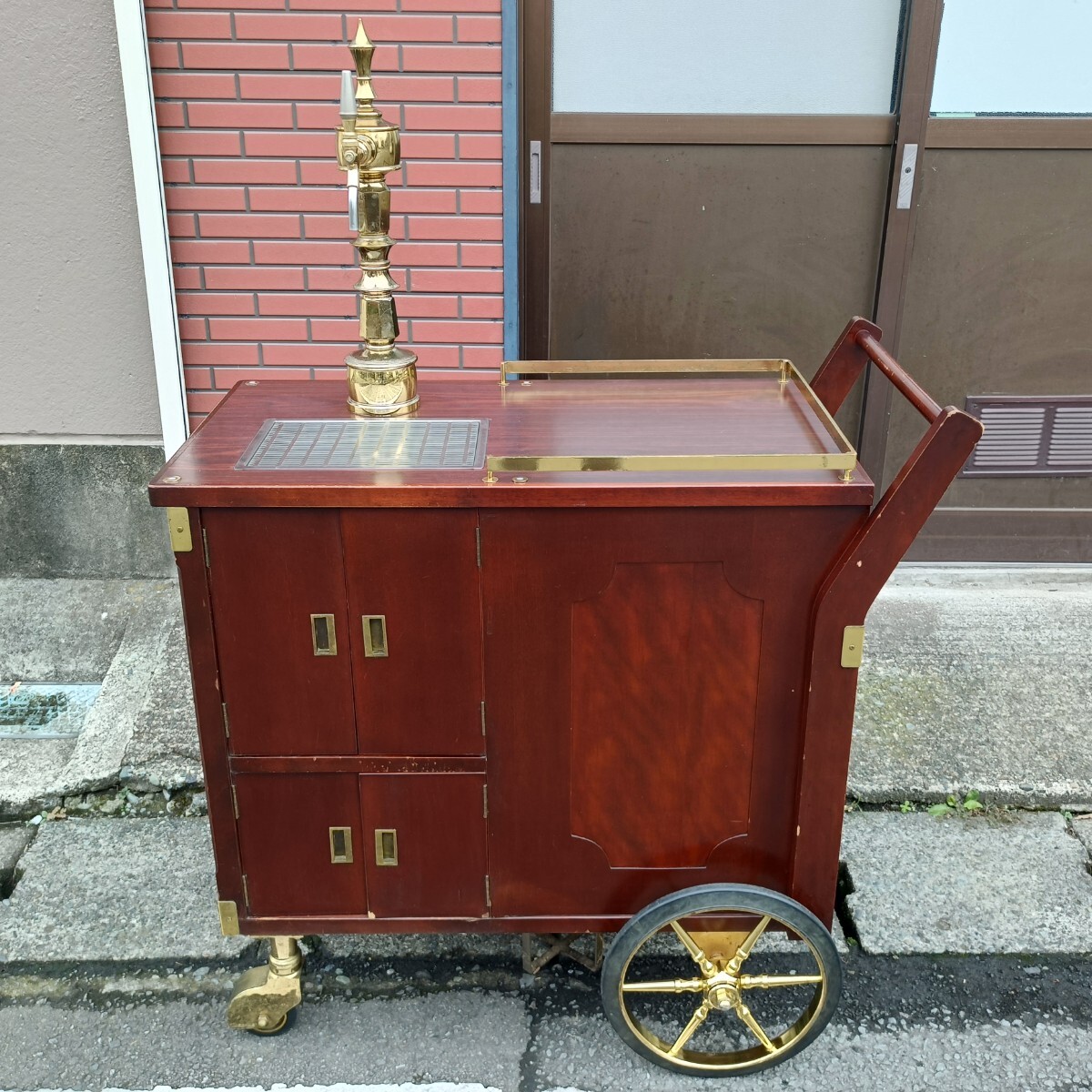 ニットク 生ビールディスペンサー ワゴンタイプ 電源不要 サッポロビール用ビールサーバー拍卖