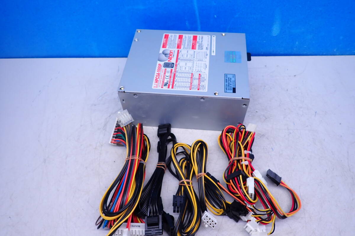 HM139#動作未確認/日本製 ピーク1000W 連続822W 電源 ATX電源ユニット ★ nipron ニプロン HPCSA-1000P-E2S 80PLUS SILVER 拍卖