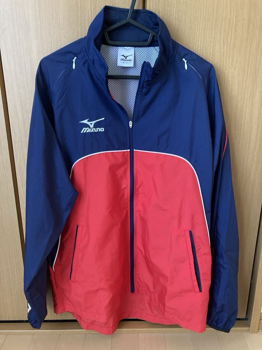 MIZUNO ミズノ ウィンドブレーカー M 紺拍卖