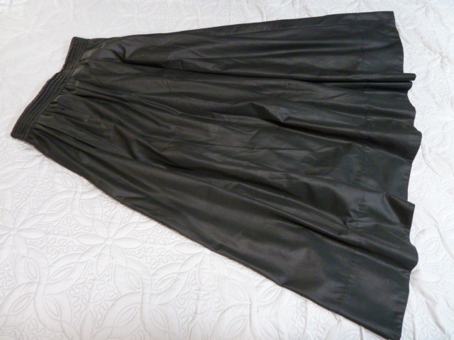 春夏秋 2.3回着用 美品 NANO UNIVERSE ナノユニバース ブラック ふんわり マキシ丈 フレアースカート S M L レタパ600円発送 同梱OK 拍卖