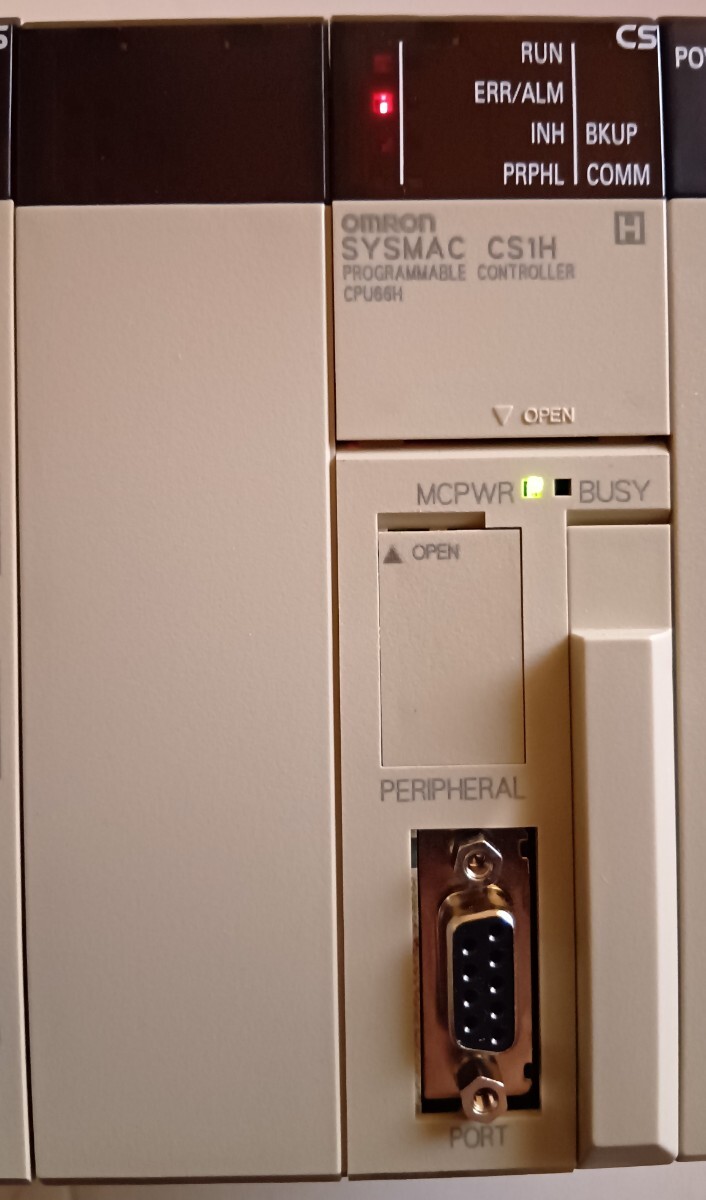 中古品 オムロン プログラマブルコントローラー CPUユニット CS1H-CPU66H拍卖