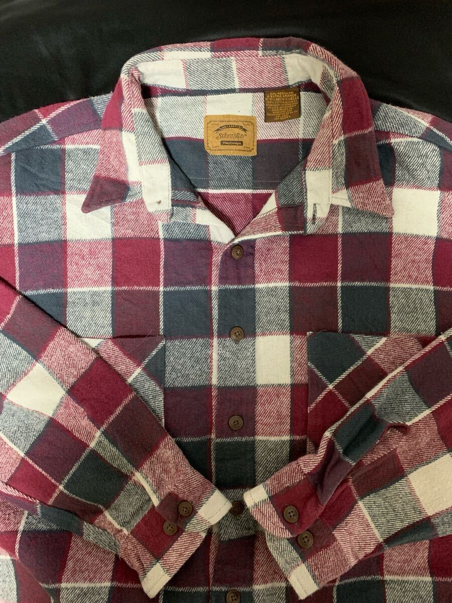 スペシャル USA製 90's VINTAGE BIGMAC St. John's Bay ネルシャツ 80's 70's 60's 50's 40's 30's 20's BIGYANK SEARS Lee オンブレ拍卖