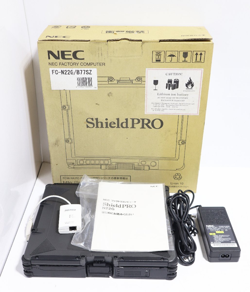 100☆美品☆NEC Shield Pro FC-N22G Core i7-U660 RAM3.8GB HDD320GB ファクトリーコンピュータ◇3C-077拍卖