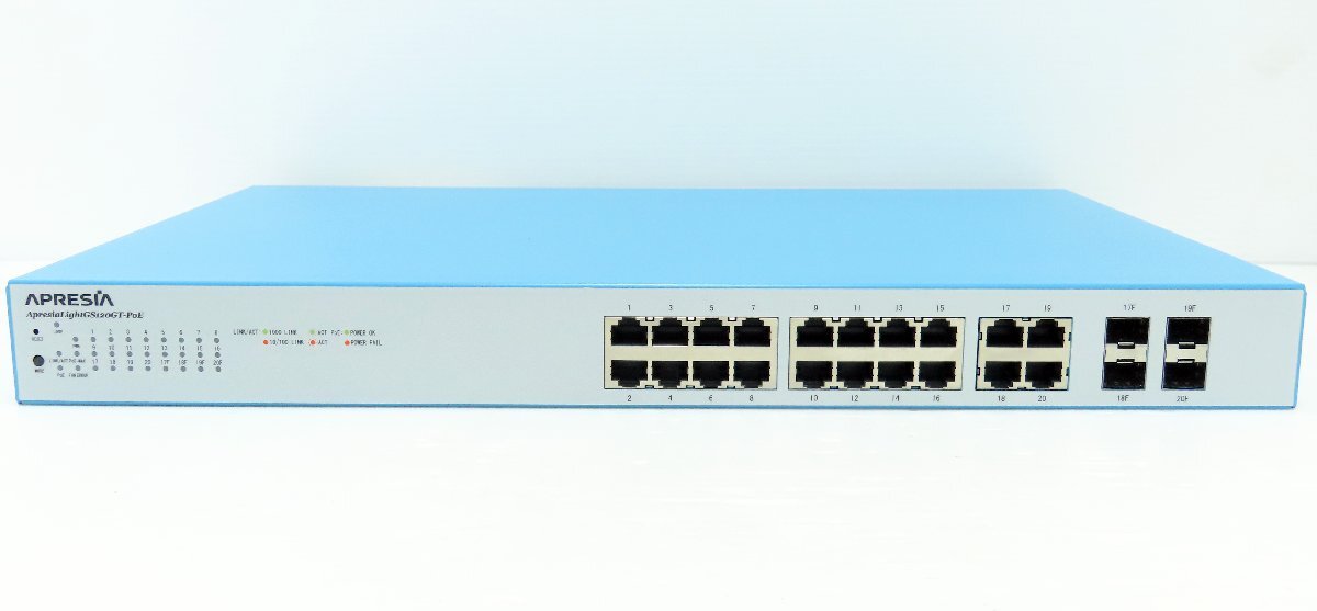 100☆美品☆APRESIA Systems APLGS120GTPOE スウィッチングハブ SWITCHING HUB◇1003-245拍卖