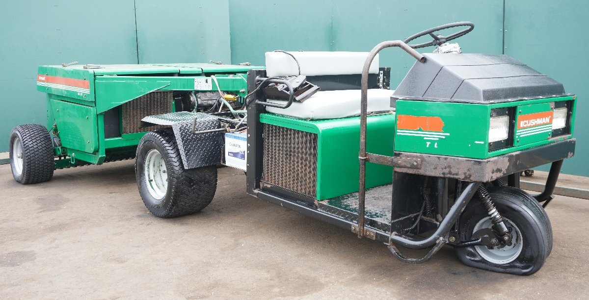 直☆千葉県 CUSHMAN クッシュマン 27HP 3W TURF CHASSIS RYAN TEXTRON GA-60◇3C-675拍卖