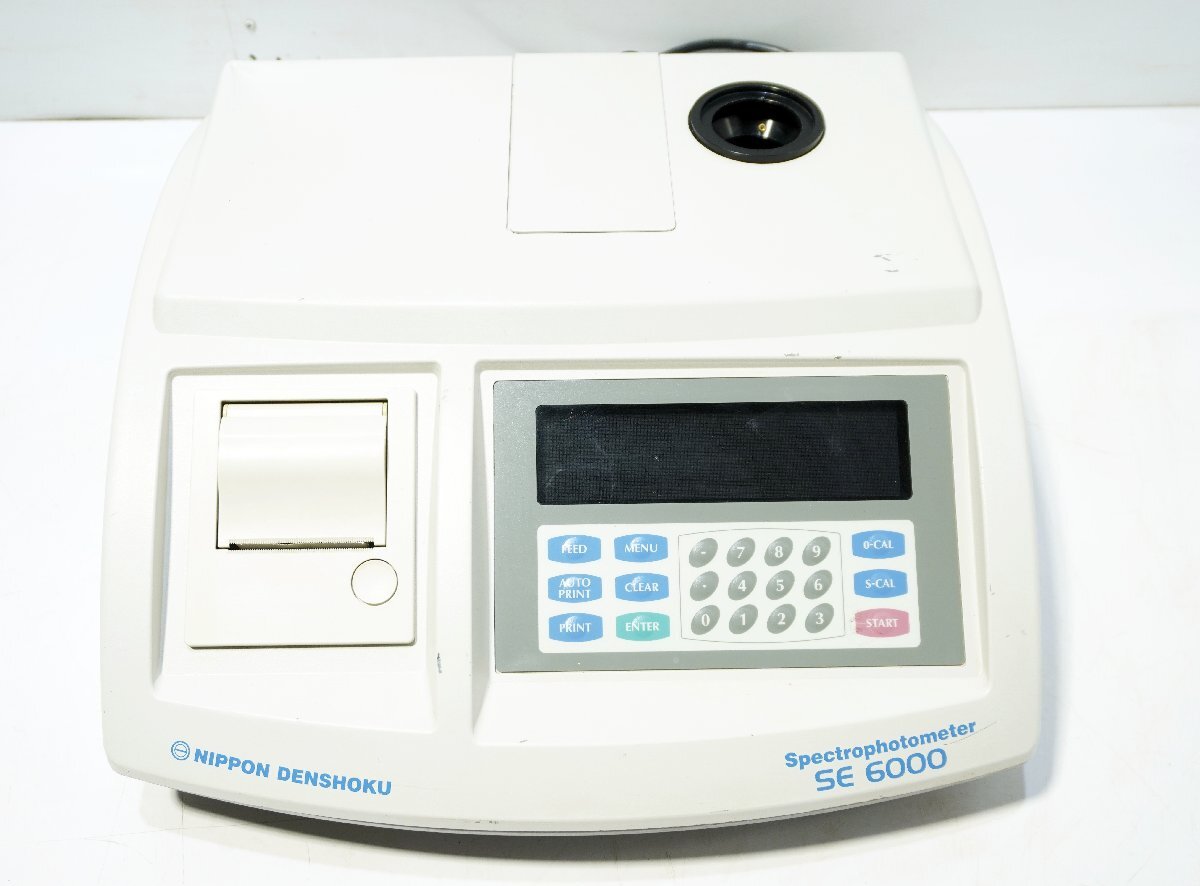 140☆NIPPON DENSHOKU 日本電色 Spectrophotometer 分光式色差計 SE6000◇3C-712拍卖