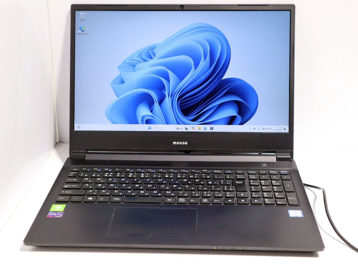 100☆Mouse MB-K700BN-M2S2 Core i7-9750H RAM16GB SSD128GB HDD500GB Windows11 Home GeForce MX250◇3C-047拍卖