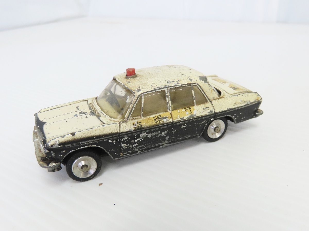 プラス/60☆MODELPET モデルペット TOYOPET CROWN DELUXE クラウン ミニカー パトカー☆1016-597拍卖