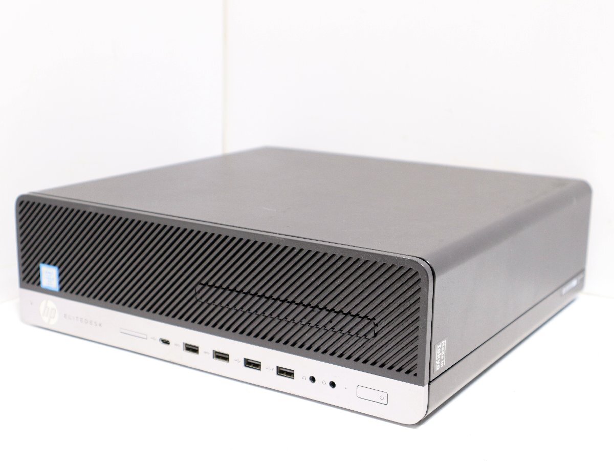 100☆HP EliteDesk 800 G3 Core i7-7700 RAM8GB HDD1TB Windows11 Pro GeForce GTX730◇3C-095拍卖