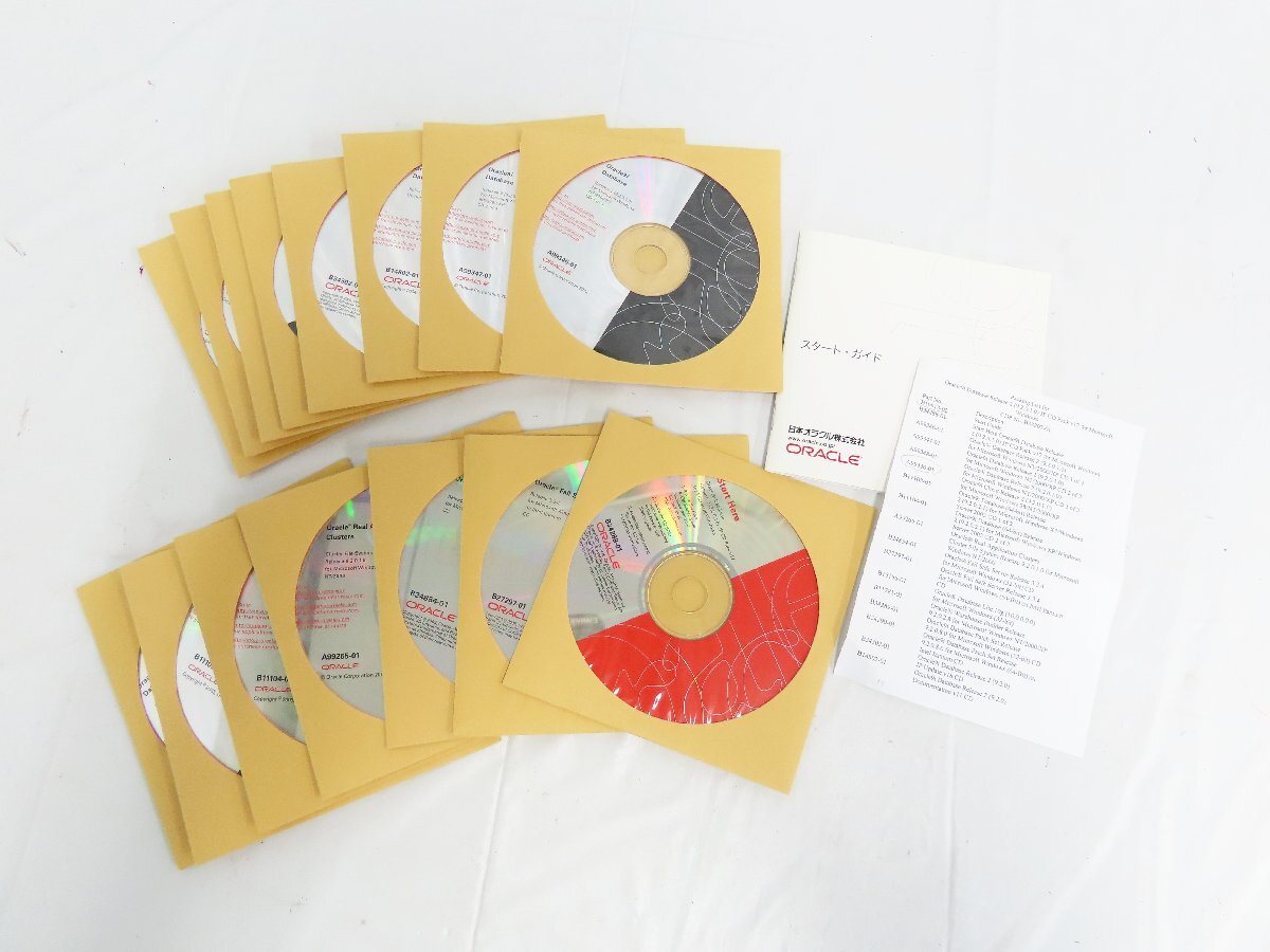 プラス/60☆未使用☆Oracle オラクル 9i Database Release2(9.2.0.1.0)JP CD Pack V17☆0920-504拍卖