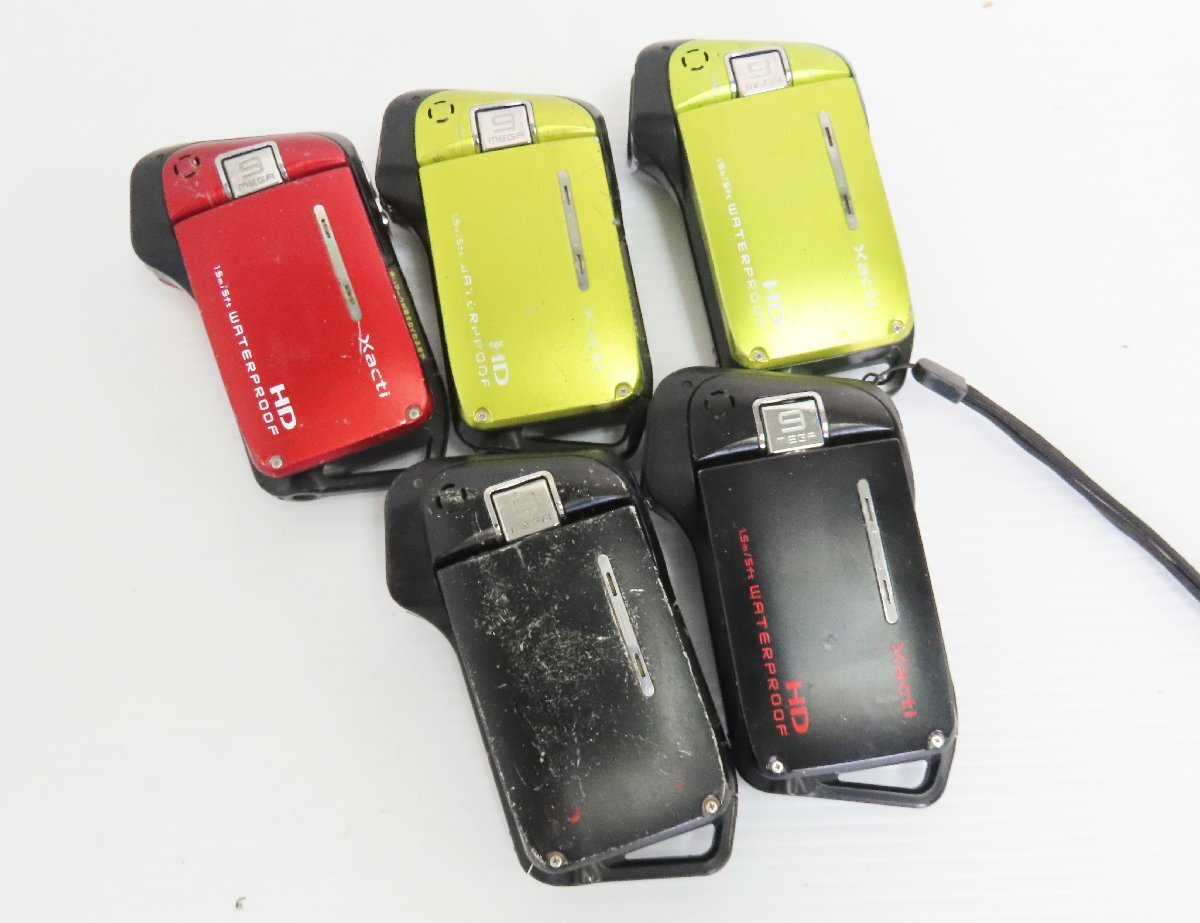 60☆SANYO サンヨー Xacti ザクティ DMX-CA9型 デジタルムービー カメラ 5台セット ジャンク◇1017-609拍卖