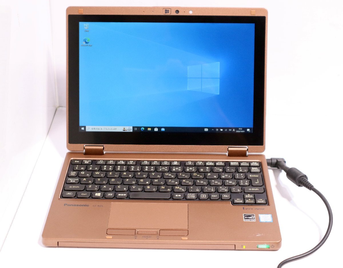 80☆Panasonic Let's note CF-RZ5HFMQR Core m5-6Y54 RAM8GB SSD256GB Windows10 Pro◇3C-042拍卖