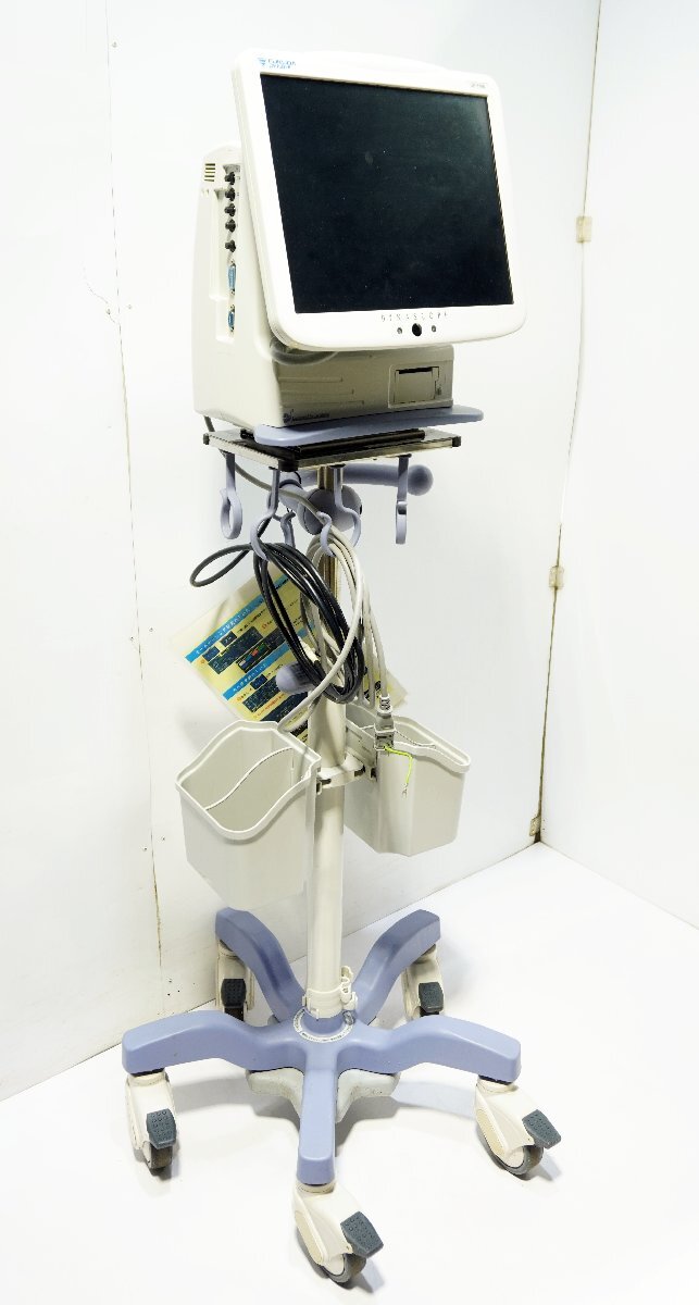 西H☆FUKUDA DENSHI フクダ電子 解析機能付き セントラルモニタ DYNASCOPE ダイナスコープ 7000シリーズ DS-7780 部品取り◇3C-677拍卖