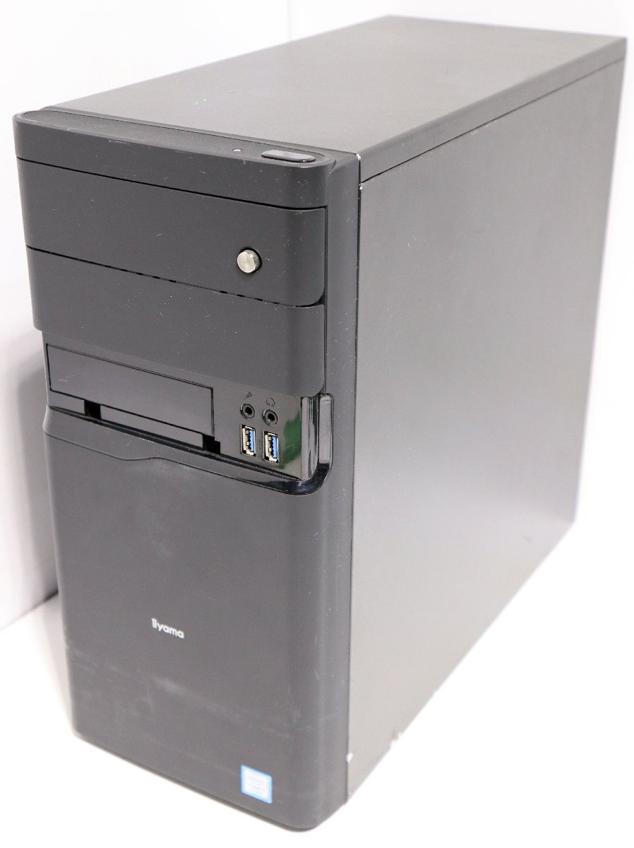 140☆iiyama IstDxs-M1B6-Ai7-UHCHB Core i7-8700 RAM16GB SSD250GB HDD1TB Windows11 Home◇3C-124拍卖