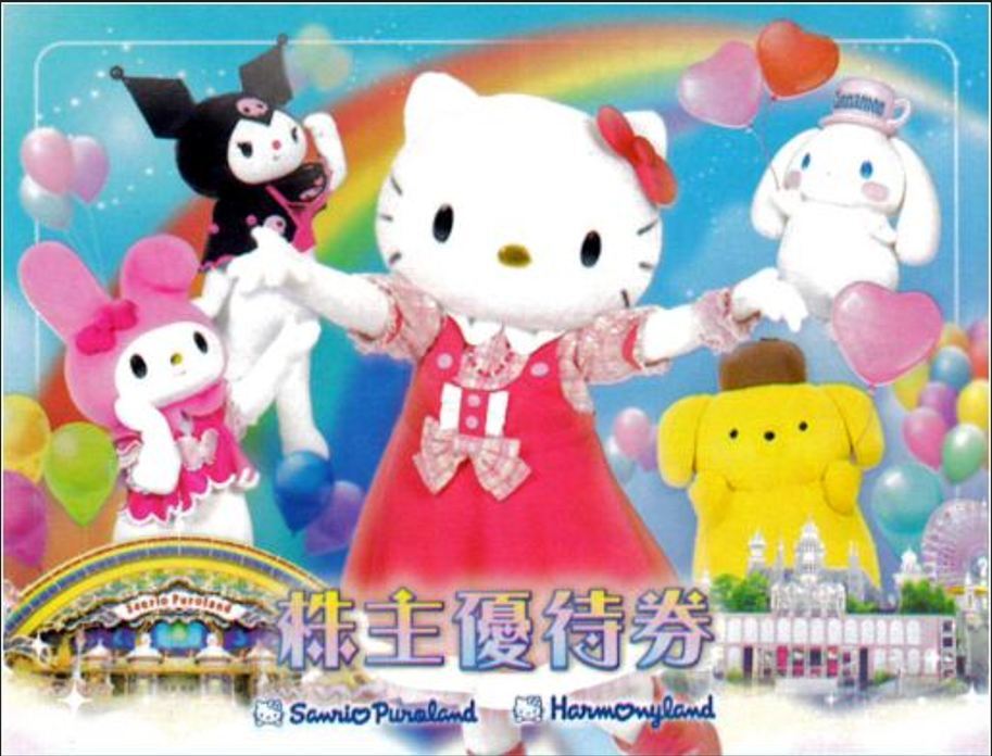 ■■サンリオ株主優待券2枚セット ペア 2026年1月31日まで有効 送料無料拍卖