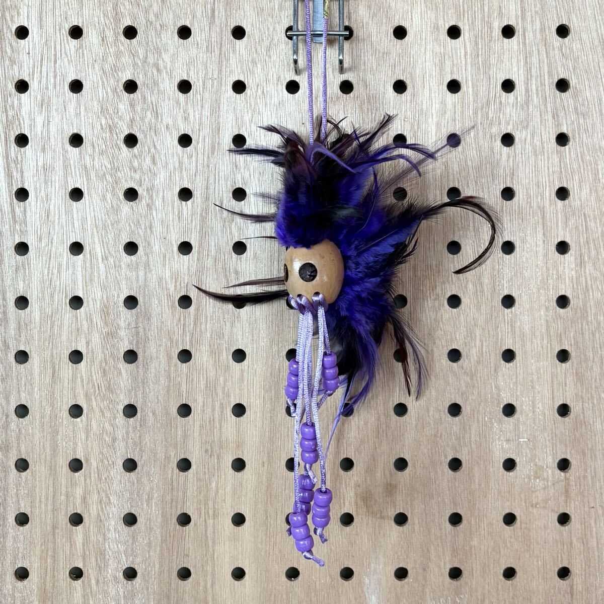 ★ハワイ直輸入★ハワイアン イカイカ パープル マキニ ウォーリアーヘルメット 魔除け お守り ハワイアン雑貨 Hawaii Hawaiian インテリア拍卖