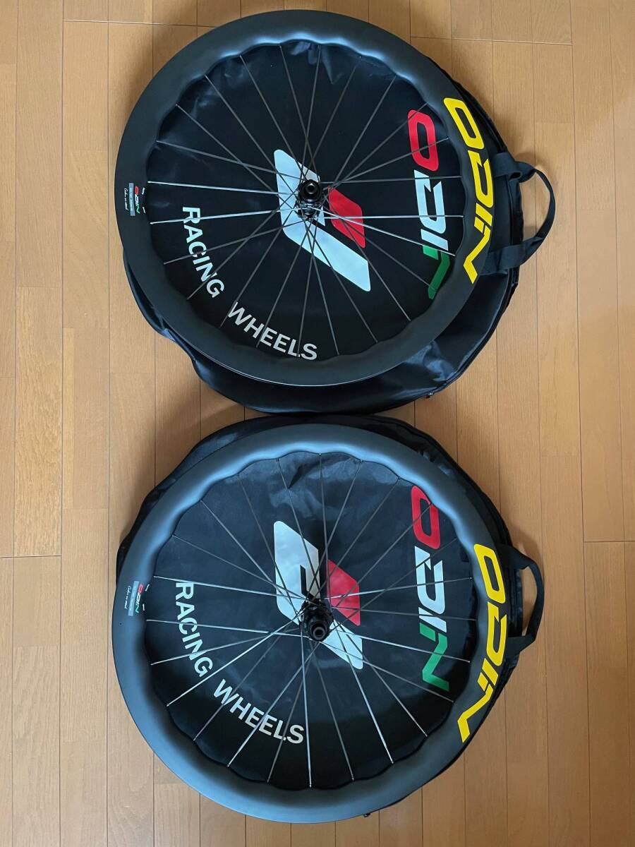 ODINカーボンホイールSS-50 Yellow Decal拍卖