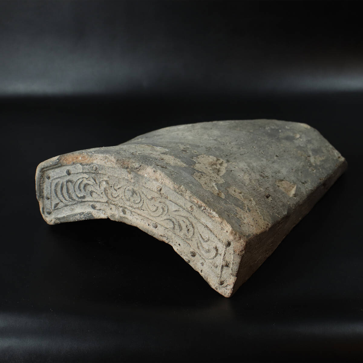 発掘品 古代瓦 <251028001>拍卖