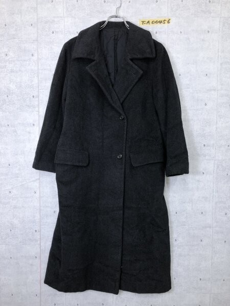 K.T KIYOKO TAKASE キヨコ タカセ レディース ウール ロングコート M チャコールグレー拍卖