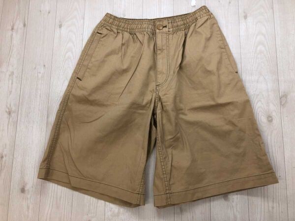 UNIQLO ユニクロ MARNI マルニ デザイナーズ コラボ ストリート ハーフ ショート チノ パンツ ボトムス メンズ 綿100% M ベージュ拍卖